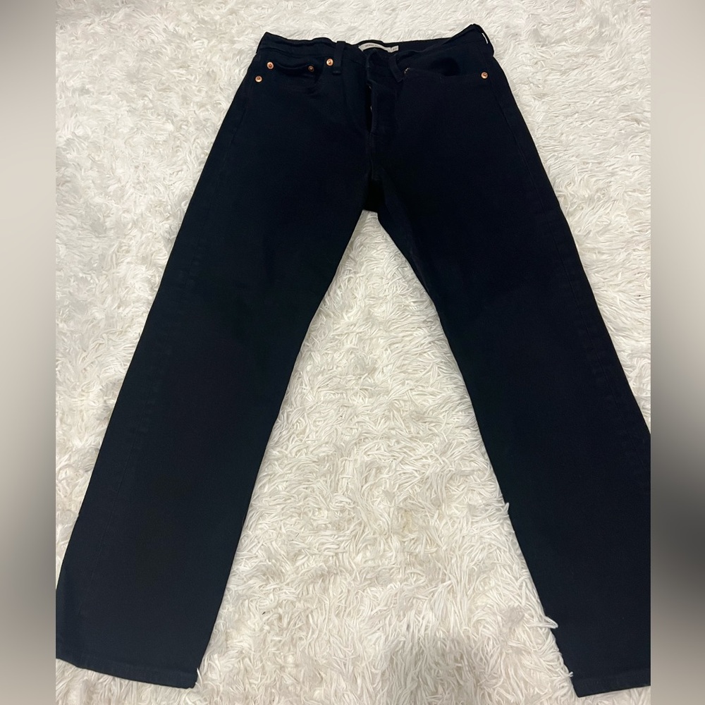 Levi’s women Wedgie Straight in black size 27
